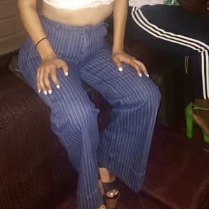 Forever 21 | Striped Bell Bottoms